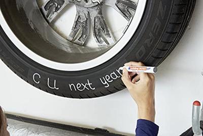 Permanente markeerstift Edding E-8050 Tyre Marker Wit (10 Stuks)