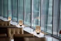 Trio Oplaadbaar tafellampjeLord met amber glas - R57761113 - thumbnail