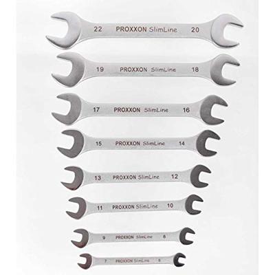 Proxxon Industrial 23800 SlimLine Dubbele steeksleutelset 8-delig Sleutelbreedte (metrisch) 6 - 22 mm