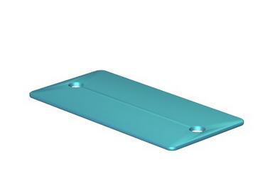 Weidmüller 1158840000 CC 30/60 O4MM MC NE BL Apparaatmarkering Montagemethode: Vastklemmen Markeringsvlak: 30 x 60 mm Blauw Aantal markeringen: 30 30 stuk(s)