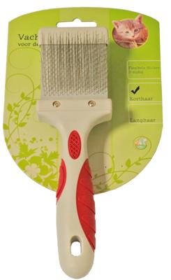 Kattenborstel flexibele slicker small Vachtverzorging-kat Gebr. de Boon - Gebr de boon