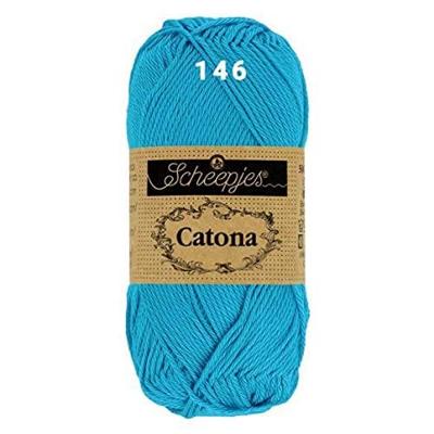 Scheepjes Catona 50g - 146 Vivid Blue