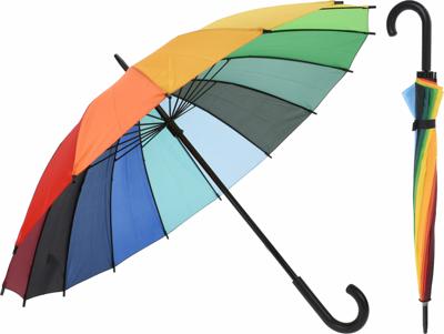 PREMIUMPARTS Paraplu regenboog 98cm