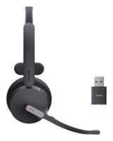 Yealink WH64 Hybrid Mono Teams Headset Draadloos Hoofdband Kantoor/callcenter Micro-USB Bluetooth Zwart - thumbnail