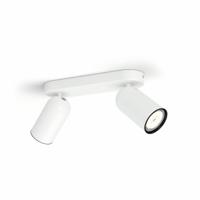 Philips OpbouwspotPongee 2-lichts wit - 5058231PN - thumbnail