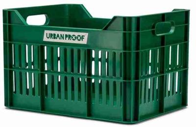 UrbanProof krat click 30l rpet donkergroen