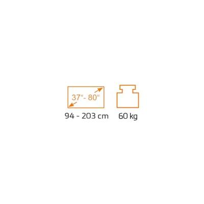 My Wall HP63-2L TV-liftbeugel Met afstandsbediening 94,0 cm (37) - 165,1 cm (65) In hoogte verstelbaar, Met elektromotor, Gemotoriseerd, Staand, Besturing via My Wall HP63-2L TV-liftbeugel Met afstandsbediening 94,0 cm (37) - 165,1 cm (65) In hoogte verstelbaar, Met elektromotor, Gemotoriseerd, Staand, Besturing via