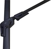 Zweefparasol Virgoflex Vierkant 3x3m - Grijs - thumbnail