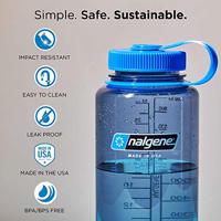 Nalgene Wide Mouth Sustain 1L Drinkfles Spring Green 1L - thumbnail