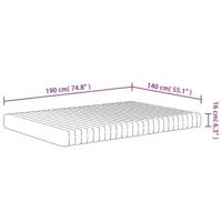 Schuimmatras middelzacht 140x190 cm - thumbnail