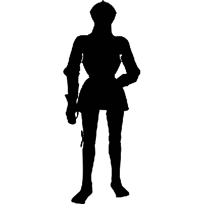 Ridder - Muursticker Ridder - Muursticker