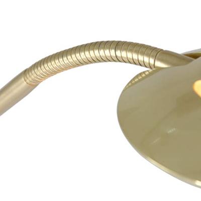 Steinhauer Vloerlamp met leeslampjeZenith 2-lichts messing mat - 7972ME - thumbnail