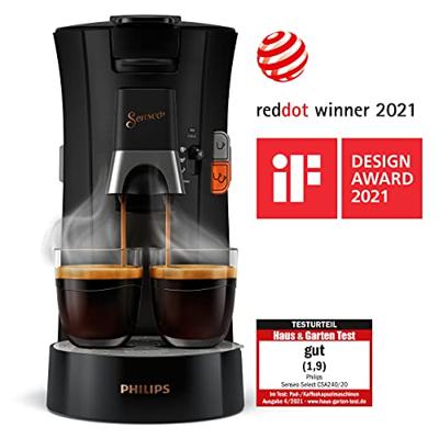 Philips Senseo Select CSA240/60 - Koffiepadapparaat - Zwart - Aktie! - thumbnail