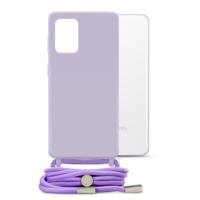 Mobilize Lanyard Gelly Case for Samsung Galaxy A32 5G Pastel Purple - thumbnail