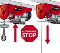 Einhell 2255130 Elektrische kabeltakel Draagkracht (met keerschijf) 250 kg Draagkracht (zonder keerschijf) 125 kg - thumbnail