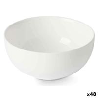 Kom Vivalto Wit Opaal glas 13 x 6 x 13 cm (48 Stuks) - thumbnail