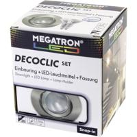 Megatron MT75403 Inbouwlamp LED GU10, GU5.3 4.5 W IJzer (geborsteld) - thumbnail