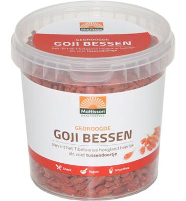 Mattisson HealthStyle Goji Bessen Gedroogd Mattisson HealthStyle Goji Bessen Gedroogd