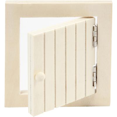 Creativ Company Mini houten zolderluik en touwladder