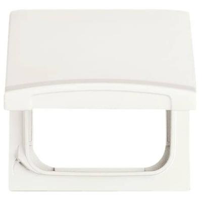 Busch-Jaeger 2CKA001710A2272 Afdekking Allweather 44 (IP44) Parel-wit, Crème-wit 1 stuk(s) Busch-Jaeger 2CKA001710A2272 Afdekking Allweather 44 (IP44) Parel-wit, Crème-wit 1 stuk(s)