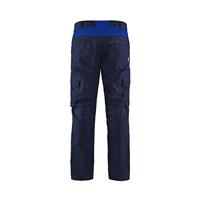 Blåkläder Industrie werkbroek stretch 14441832 | Marineblauw/Korenblauw | Maat 54 - 7330509756454 - thumbnail