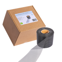 Ventilatieband RVS Zwart 30 m x 15 cm - thumbnail