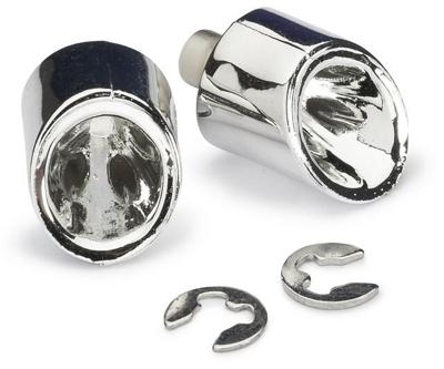 Uitlaatset voor Body - Chrome (2 stuks)