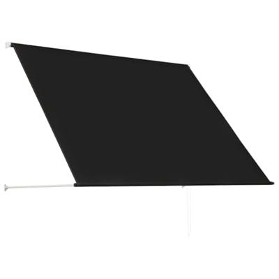 VidaXL Luifel uittrekbaar 200x150 cm antraciet - thumbnail
