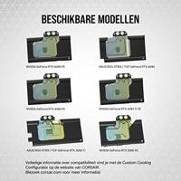 Corsair Hydro X Series XG7 RGB 40-SERIES GPU Water Block (4080 FE) waterkoeling - thumbnail