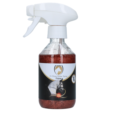 Excellent Horse Hi Gloss Glitter Spray Orange 250 ml Excellent Horse Hi Gloss Glitter Spray Orange 250 ml