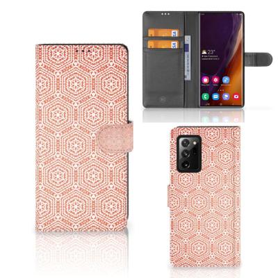 Samsung Galaxy Note20 Ultra | Telefoon Hoesje | Pattern Orange