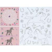 Activiteiten Placemat Happy Horses (6st) - thumbnail