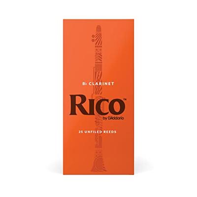 D'Addario Woodwinds RCA2535 Rico Bb klarinetriet, 3.0, 50-pack, Unfiled D'Addario Woodwinds RCA2535 Rico Bb klarinetriet, 3.0, 50-pack, Unfiled