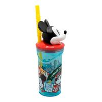 Beker met Rietje Mickey Mouse True Champions 360 ml - thumbnail