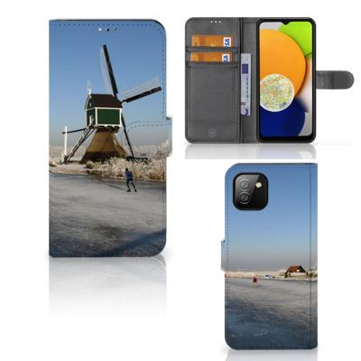 Samsung Galaxy A03 | Flip Cover | Schaatsers Samsung Galaxy A03 | Flip Cover | Schaatsers