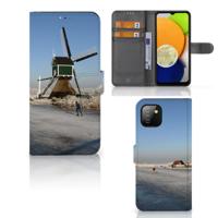 Samsung Galaxy A03 | Flip Cover | Schaatsers - thumbnail