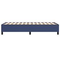 Bedframe zonder matras 90x200 cm stof blauw - thumbnail