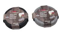 Bar Essentials Vilten Onderzetters 10 cm 6 Stuks - thumbnail