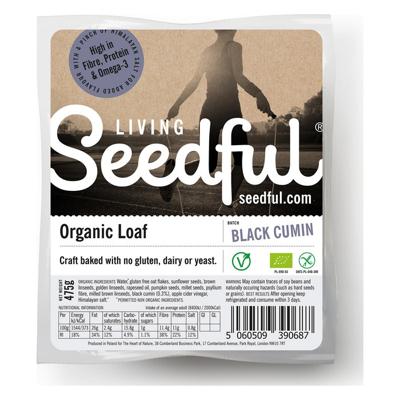 Living Seedful Biologische Seedful Whole Bread with Black Cumin 475 Gram