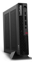Lenovo ThinkStation P3 Tiny Intel® Core™ i5 i5-14600 16 GB DDR5-SDRAM 512 GB SSD NVIDIA T400 Windows 11 Pro Mini PC Workstation Black - thumbnail