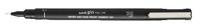 Fineliner uni-ball pin 0.1mm zwart | 12 stuks - thumbnail