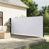 VidaXL Windscherm uittrekbaar 180x300 cm wit - thumbnail
