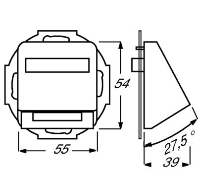 Busch-Jaeger 2CKA001724A1663 Afdekking Zuiver wit (RAL 9010), Wit 1 stuk(s)