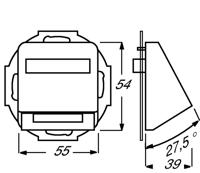 Busch-Jaeger 2CKA001724A1663 Afdekking Zuiver wit (RAL 9010), Wit 1 stuk(s) - thumbnail