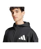 Herenhoodie Adidas Z.N.E. Fz Zwart Maat S - thumbnail