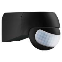 ESYLUX EM10055515 Bewegingsmelder Opbouw (op muur) 180 ° Zwart IP44