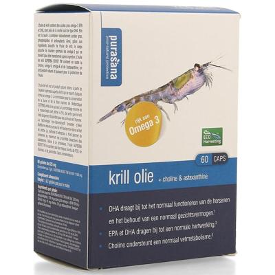 Purasana Supplementen Classic Krill Olie 60 Capsules Purasana Supplementen Classic Krill Olie 60 Capsules