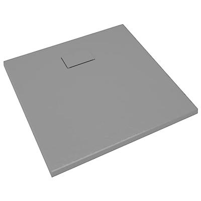 Douchebak 90x80 cm SMC grijs