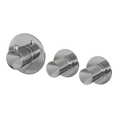 Inbouwthermostaat Brauer Chrome Carving en 2 Stopkranen Met in- en Afbouwdelen Chroom Inbouwthermostaat Brauer Chrome Carving en 2 Stopkranen Met in- en Afbouwdelen Chroom