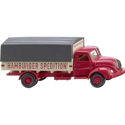 Wiking 042004 H0 Vrachtwagen Magirus Pick-up vrachtwagen Hamburger expedition Wiking 042004 H0 Vrachtwagen Magirus Pick-up vrachtwagen Hamburger expedition